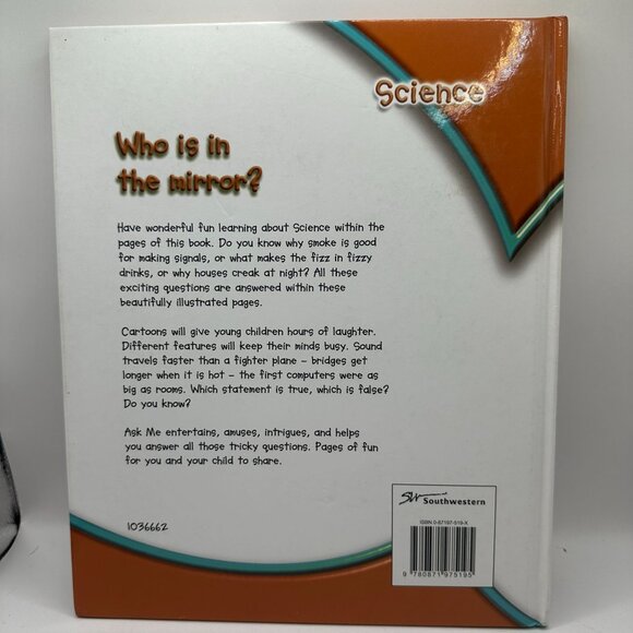 Who Is In The Mirror? Hardcover Childrens Science Book - Picture 2 of 3